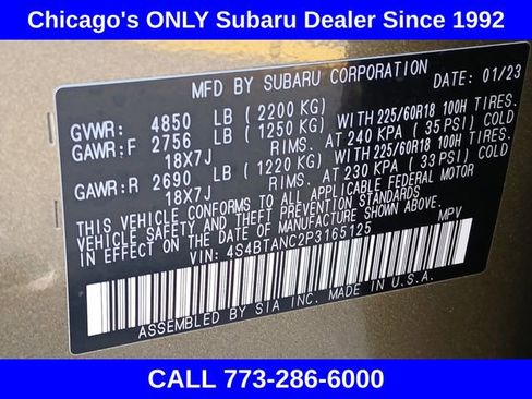 Certified 2023 Subaru Outback Limited image 21
