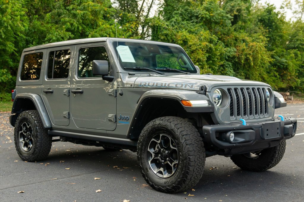 Used 2021 Jeep Wrangler Unlimited Rubicon 4xe w/ Steel Bumper Group AWD/4WD image 20
