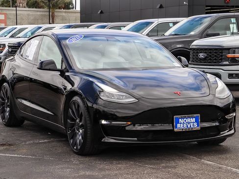 Used 2021 Tesla Model 3 Performance AWD/4WD image 3