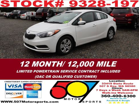 Used 2016 Kia Forte LX w/ LX Popular Package image 2