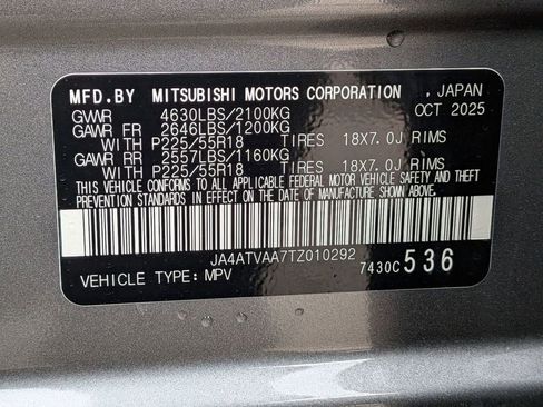 New 2026 Mitsubishi Eclipse Cross Ralliart AWD/4WD image 30