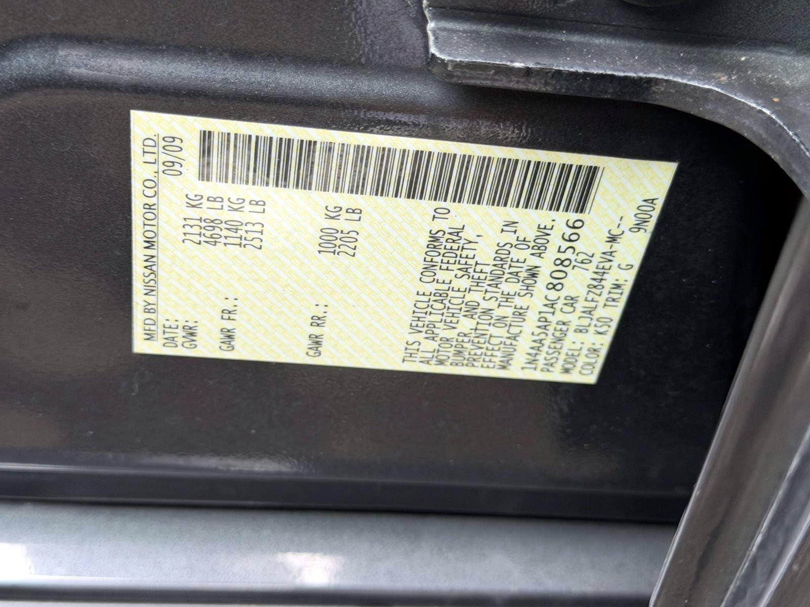 Used 2010 Nissan Maxima 3.5 SV w/ Premium Pkg FWD image 17