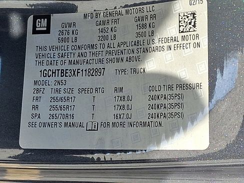 Used 2015 Chevrolet Colorado LT w/ LT Convenience Package AWD/4WD image 27