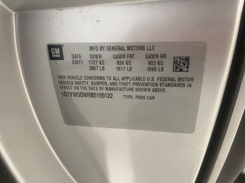 Used 2011 Chevrolet Corvette Grand Sport w/ Preferred Equipment Group image 25