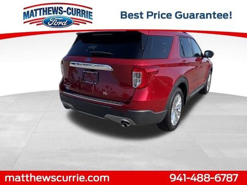 Certified 2023 Ford Explorer Limited w/ Limited Technology Package RWD image 4