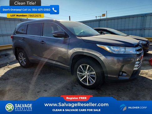 Used 2018 Toyota Highlander XLE w/ Carpet Mat Package (TMS) image 5