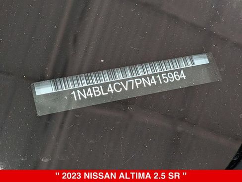 Certified 2023 Nissan Altima 2.5 SR w/ SR Premium Package FWD image 41