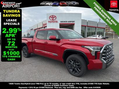 New 2026 Toyota Tundra Platinum