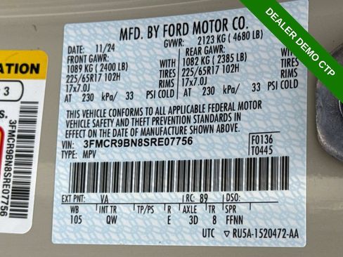 Used 2025 Ford Bronco Sport Big Bend AWD/4WD image 21