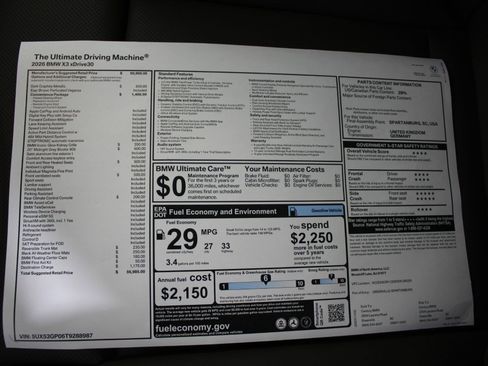 New 2026 BMW X3 xDrive30 w/ Convenience Package image 21