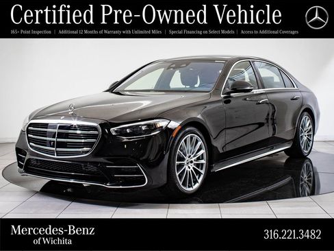 Certified 2022 Mercedes-Benz S 500 4MATIC image 1