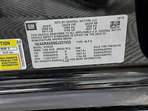 Used 2016 Buick Enclave Convenience image 12