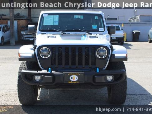 Used 2023 Jeep Wrangler Unlimited Rubicon 4xe w/ Steel Bumper Group image 2