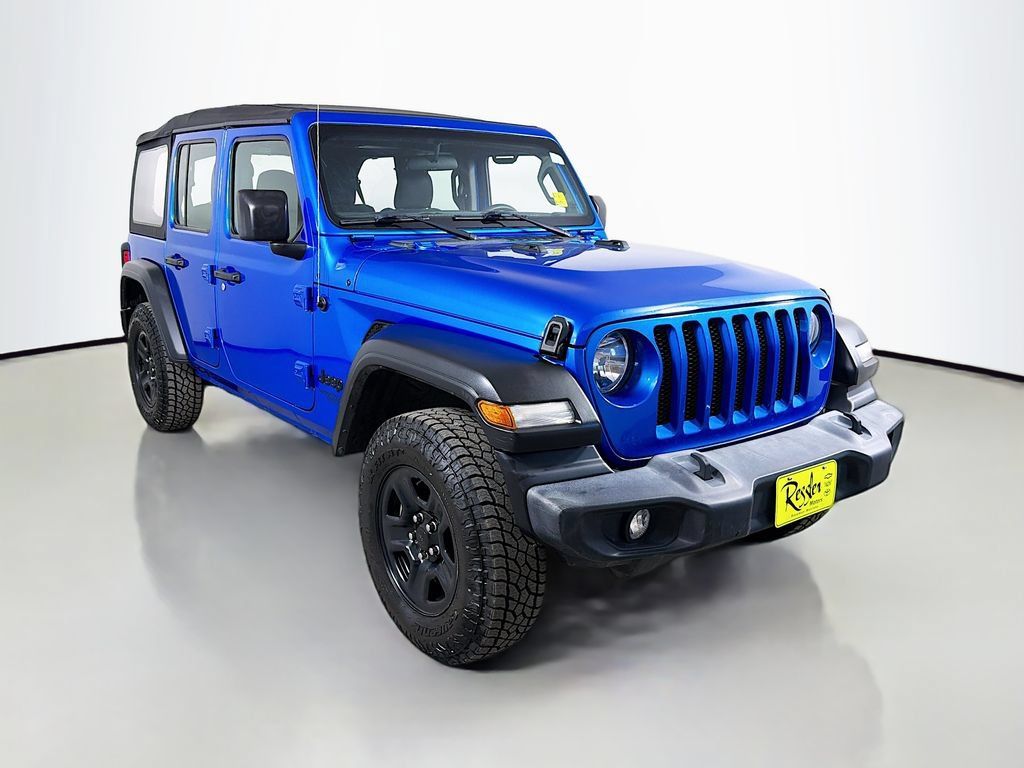 Used 2021 Jeep Wrangler Unlimited Sport AWD/4WD image 4