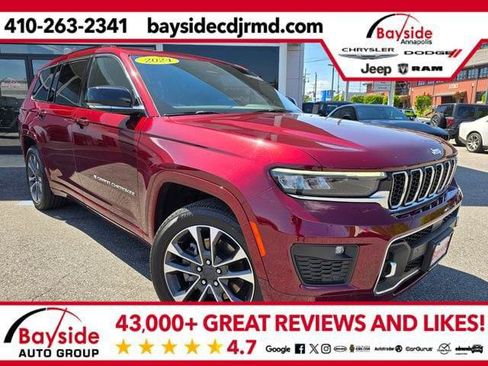 Certified 2024 Jeep Grand Cherokee L Overland w/ Luxury Tech Group IV AWD/4WD image 1