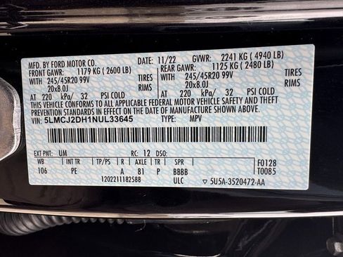 Used 2022 Lincoln Corsair Reserve w/ Equipment Group 201A image 29