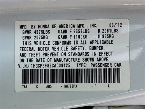 Used 2012 Honda Accord EX-L image 30