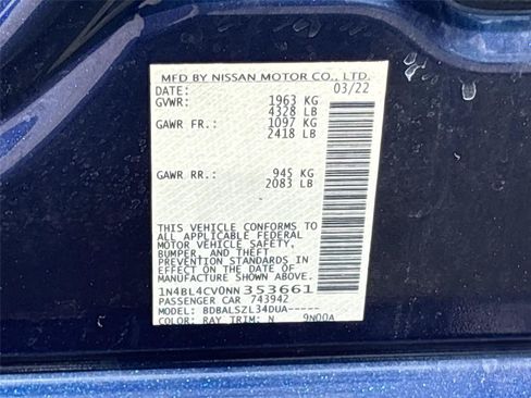 Used 2022 Nissan Altima 2.5 SR FWD image 29