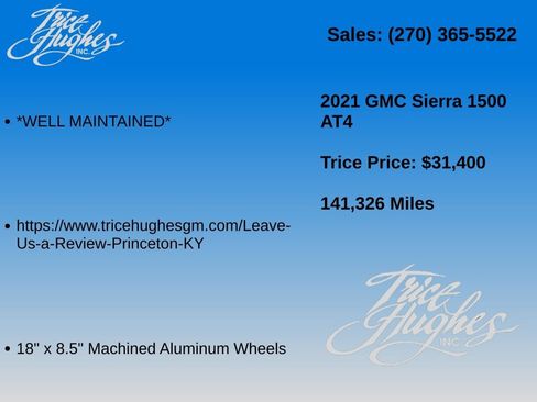 Used 2021 GMC Sierra 1500 AT4 AWD/4WD image 14