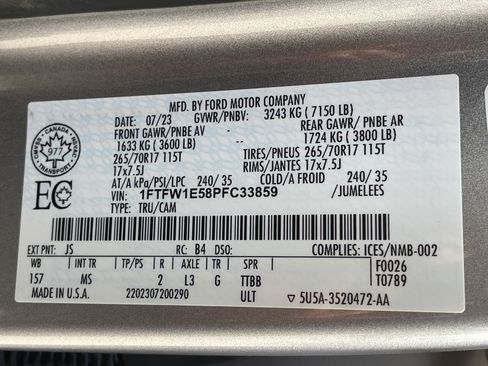Used 2023 Ford F150 XLT AWD/4WD image 33