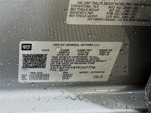 New 2026 GMC Sierra 3500 Denali Ultimate AWD/4WD image 26