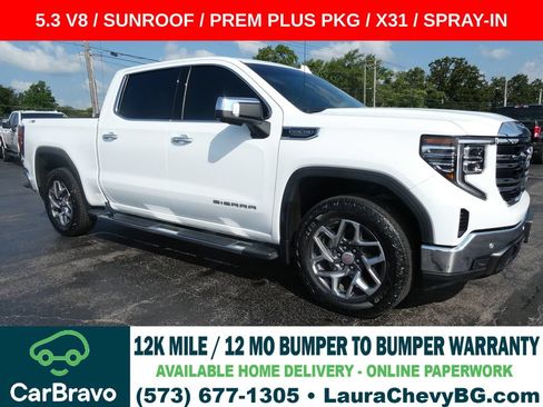 Certified 2023 GMC Sierra 1500 SLT w/ SLT Premium Plus Package AWD/4WD image 1