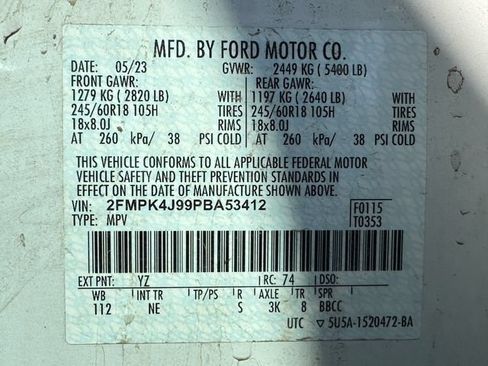 Used 2023 Ford Edge SEL w/ Sport Appearance Package AWD/4WD image 18