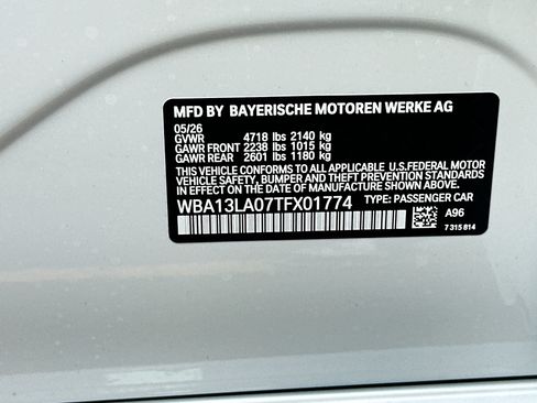New 2026 BMW 330i Sedan w/ M Sport Package RWD image 27