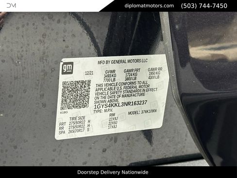 Used 2022 Cadillac Escalade ESV Premium Luxury w/ LPO, Floor Liner Package image 57