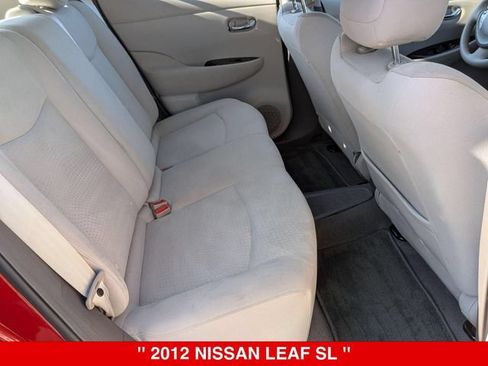 Used 2012 Nissan Leaf SL FWD image 33