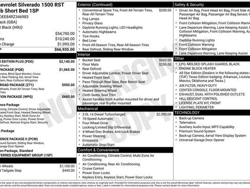Used 2024 Chevrolet Silverado 1500 RST w/ All Star Edition Plus AWD/4WD image 56
