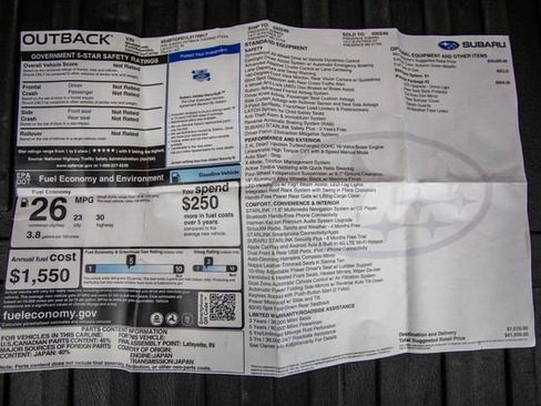 Used 2020 Subaru Outback Touring XT image 42