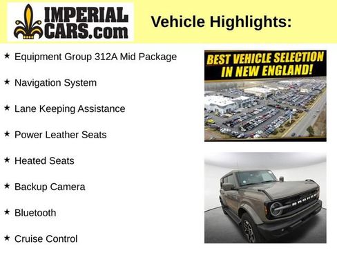 Used 2025 Ford Bronco Outer Banks AWD/4WD image 3