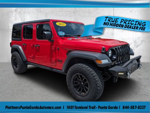 Used 2022 Jeep Wrangler Unlimited Sport AWD/4WD image 1
