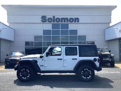 Certified 2025 Jeep Wrangler Unlimited Rubicon 4xe w/ Safety Group AWD/4WD image 1