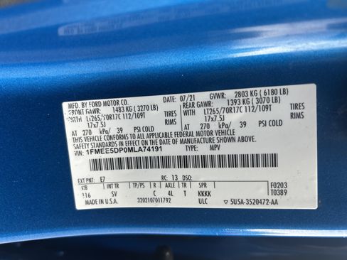 Used 2021 Ford Bronco Black Diamond AWD/4WD image 32