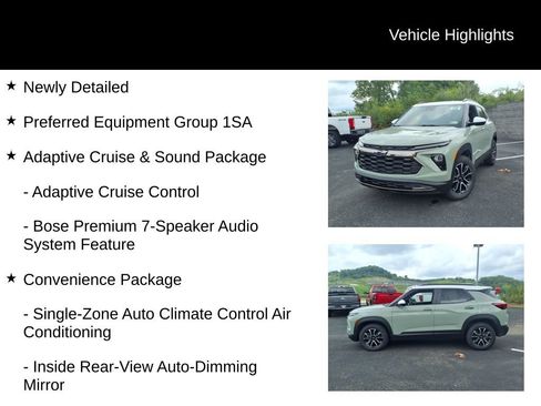 Used 2024 Chevrolet TrailBlazer ACTIV w/ Convenience Package AWD/4WD image 8