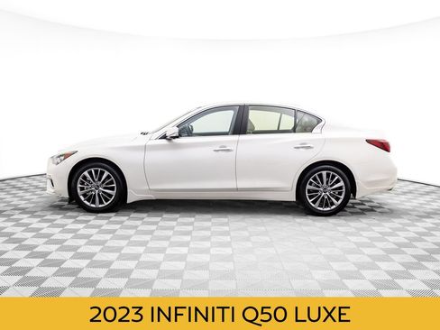 Used 2023 INFINITI Q50 Luxe w/ Cargo Package image 2
