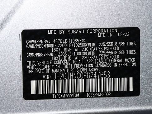 Used 2023 Subaru Crosstrek 2.5i Limited AWD/4WD image 39