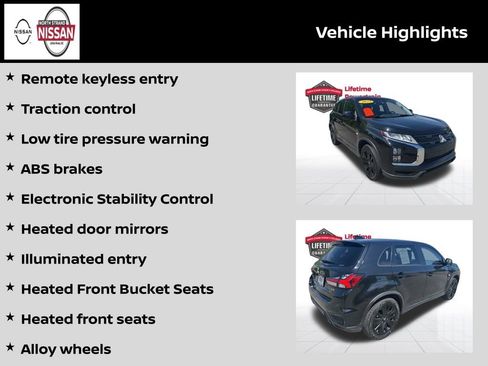 Used 2023 Mitsubishi Outlander Sport LE AWD/4WD image 3