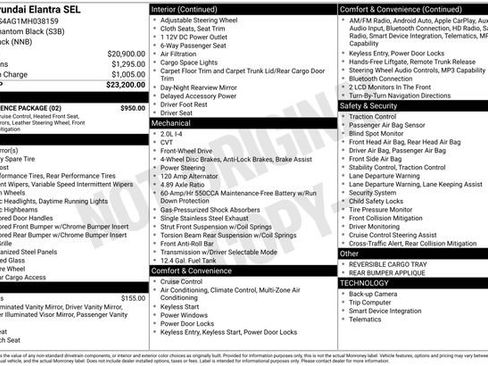 Used 2021 Hyundai Elantra SEL w/ Convenience Package image 31