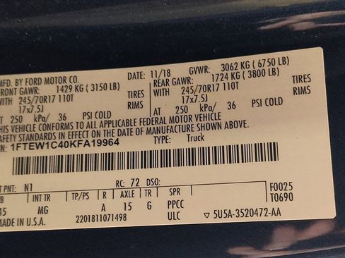 Used 2019 Ford F150 XLT RWD image 33