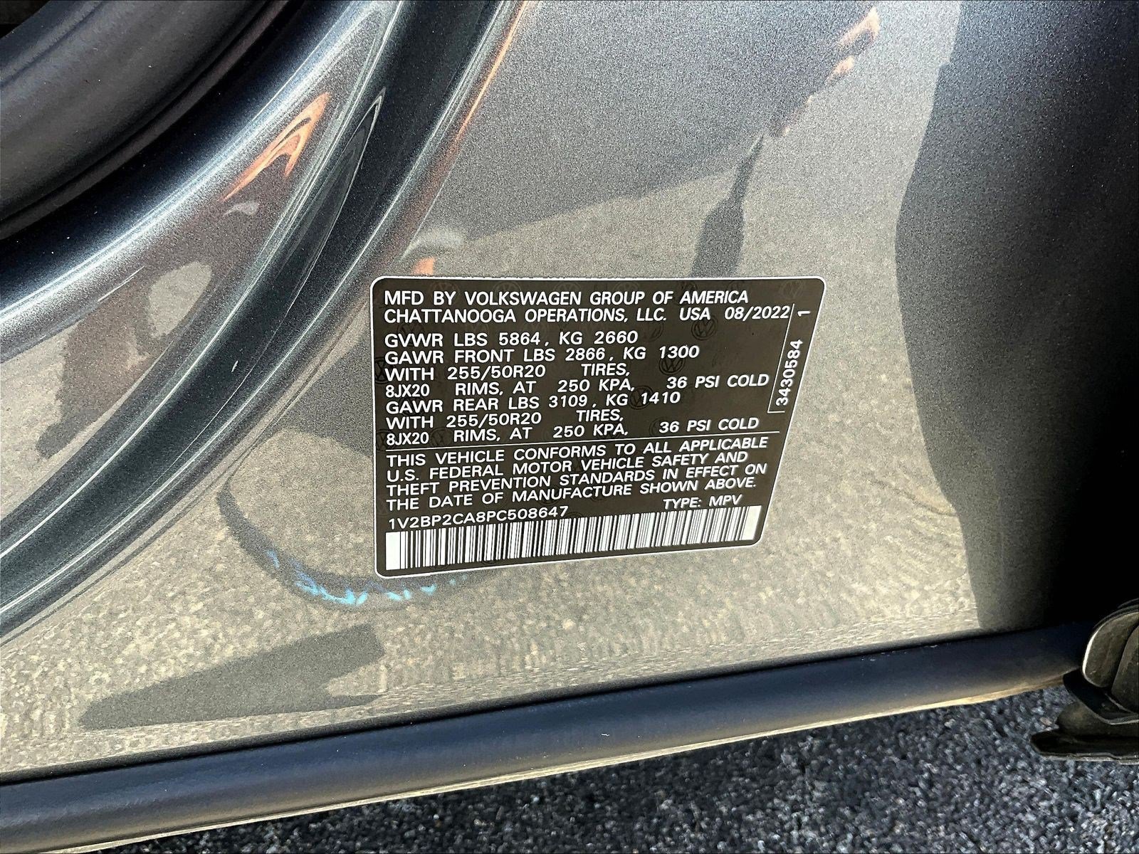 Used 2023 Volkswagen Atlas SEL AWD/4WD image 19