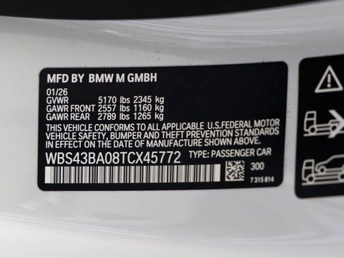 New 2026 BMW M4 xDrive Competition AWD/4WD image 37