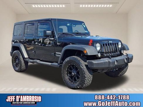 Used 2015 Jeep Wrangler Unlimited Sport w/ Quick Order Package 24S AWD/4WD image 1