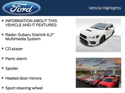 Used 2018 Subaru WRX AWD/4WD image 4