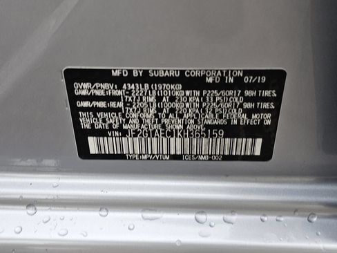 Used 2019 Subaru Crosstrek 2.0i Premium w/ Eyesight System AWD/4WD image 29