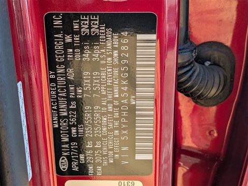 Used 2019 Kia Sorento EX image 30