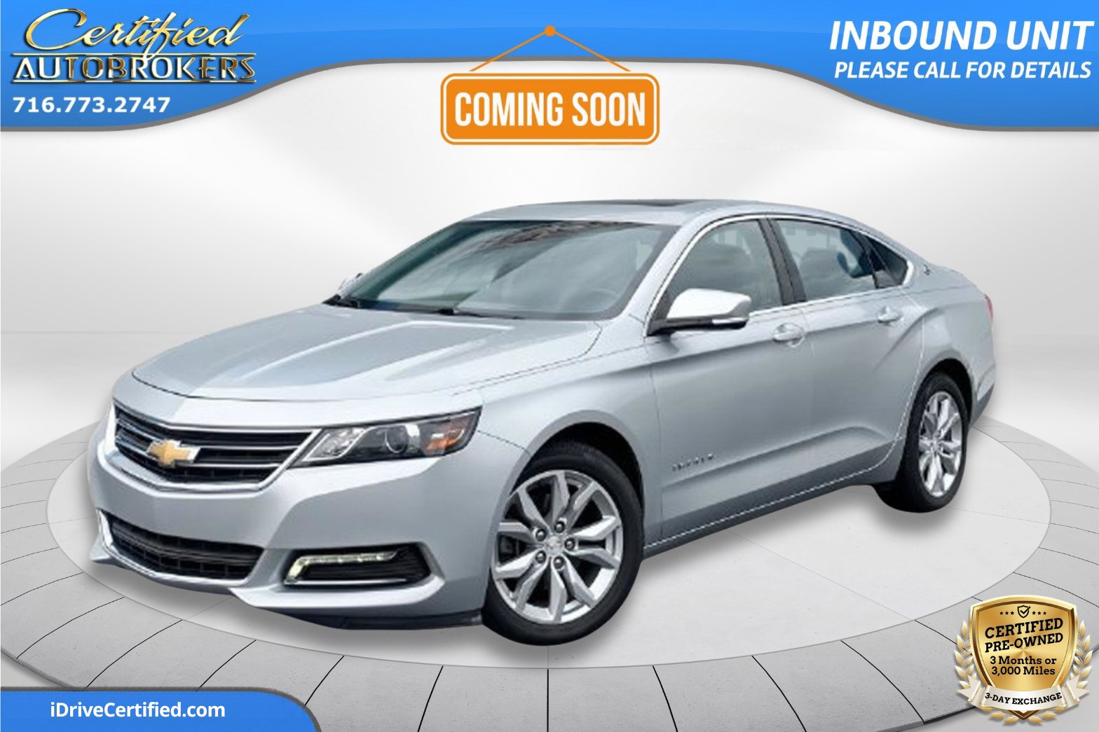 Used 2018 Chevrolet Impala LT FWD image 1