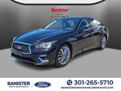 Used 2018 INFINITI Q50 Luxe w/ Essential Package (3.0T Luxe)